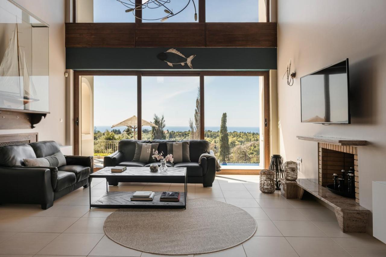 Luxury Villa Karmaniolos Fiskardo Kefalonia Εξωτερικό φωτογραφία